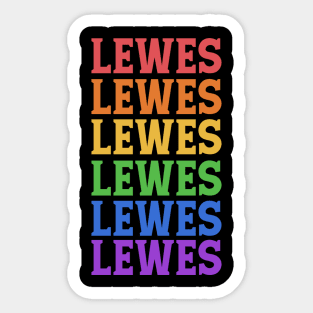 LEWES DELAWARE Sticker